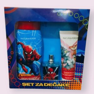 Set za dečake Spiderman gel + edt