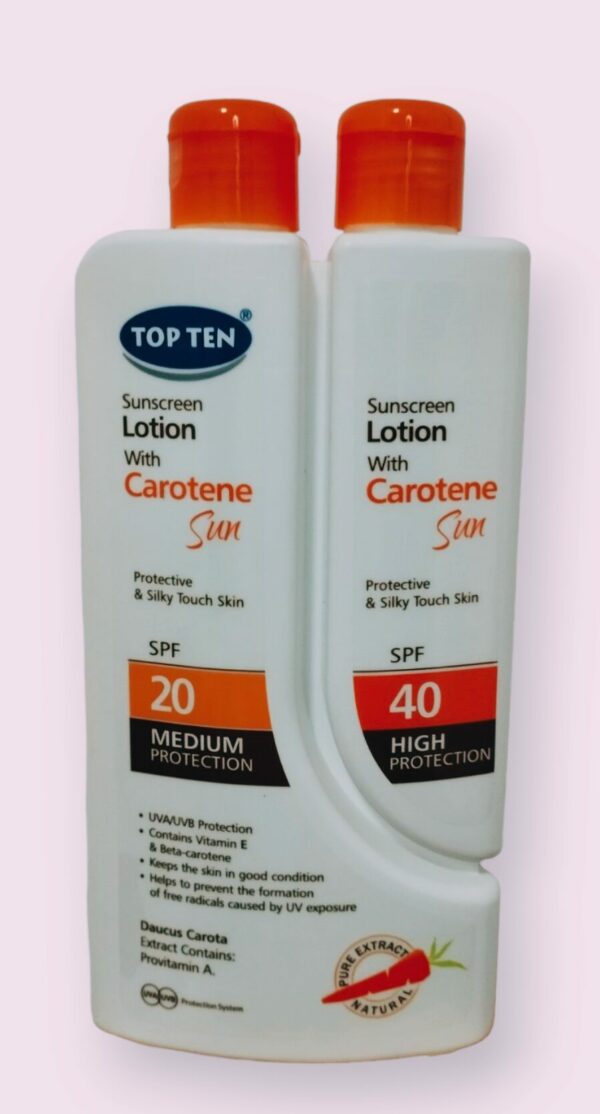 Top Ten sunscreen lotion Duo spf20/40 250 + 100 ml